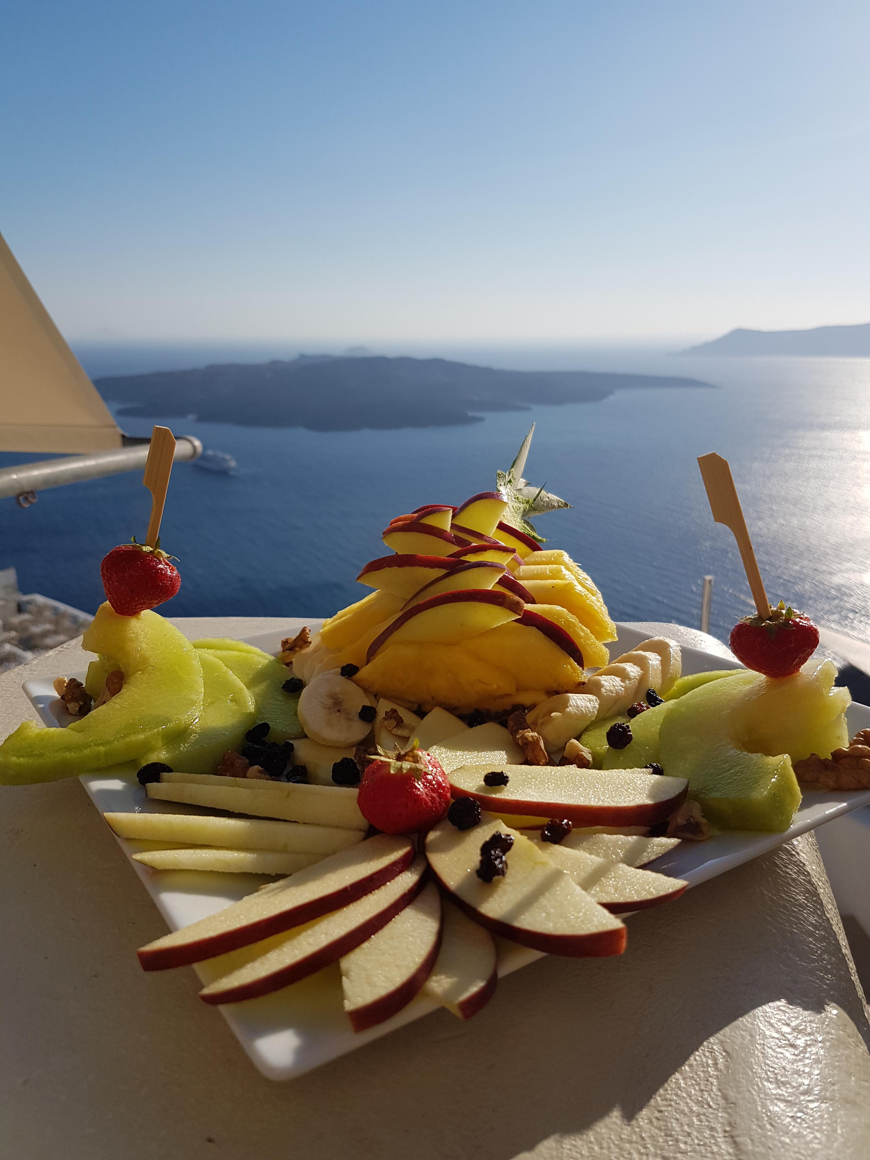 On The Cliff Otel Fira  Dış mekan fotoğraf