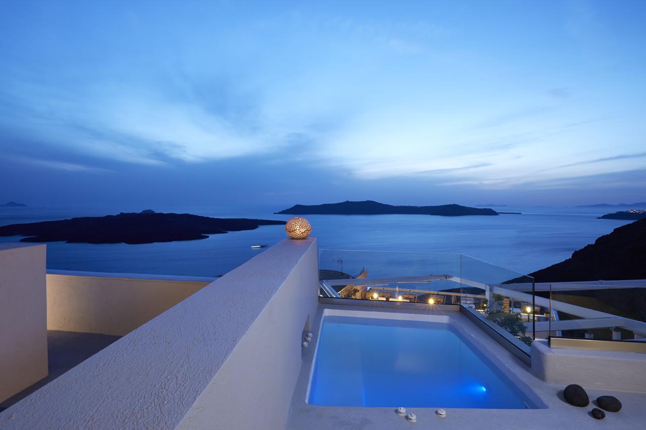 On The Cliff Otel Fira  Dış mekan fotoğraf
