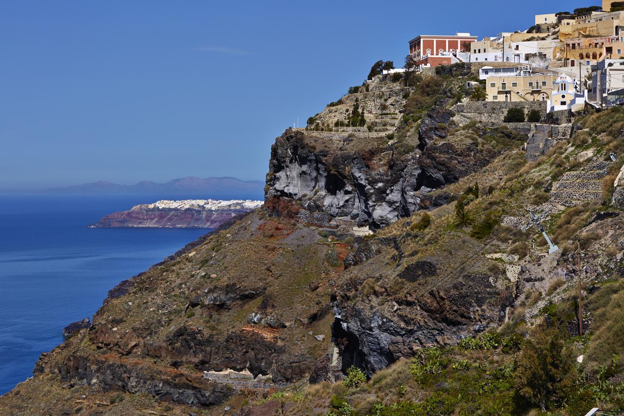 On The Cliff Otel Fira  Dış mekan fotoğraf