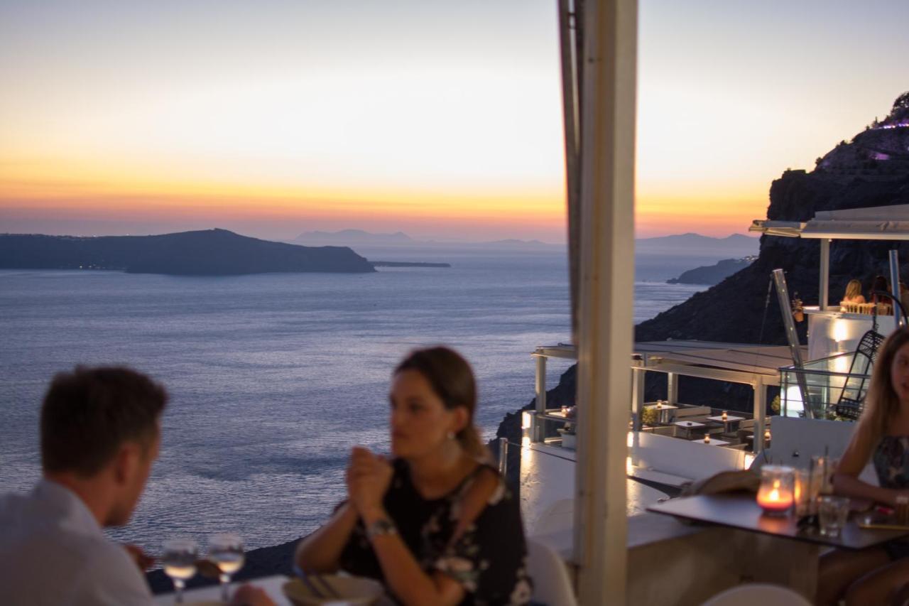 On The Cliff Otel Fira  Dış mekan fotoğraf